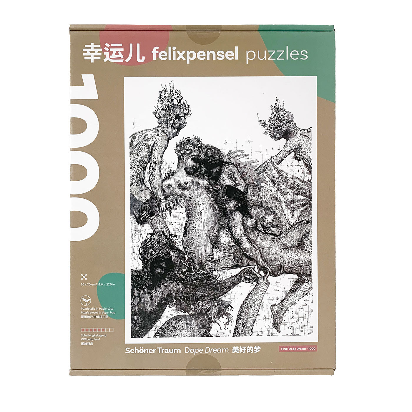P201 Schöner Traum - Puzzle 1000 Teile